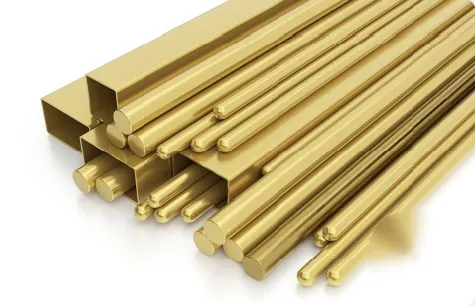Brass rods and square tubes